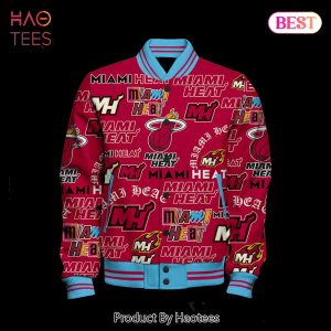 [BEST] Miami Heat National Basketball Association Varsity Jacket