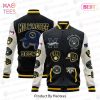 [BEST] Milwaukee Brewers Major League Baseball Pattern Varsity Jacket