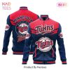 [BEST] Milwaukee Brewers Major League Baseball Pattern Varsity Jacket
