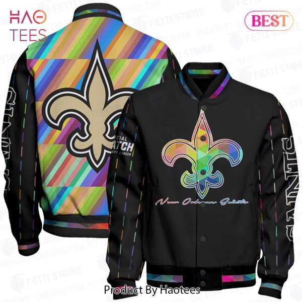 BEST New Orleans Saints National Football League AOP Varsity Jacket