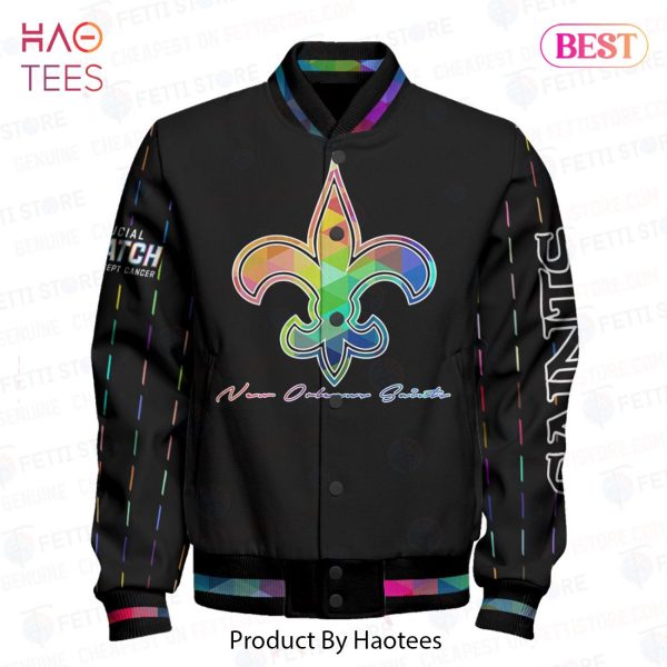 BEST New Orleans Saints National Football League AOP Varsity Jacket