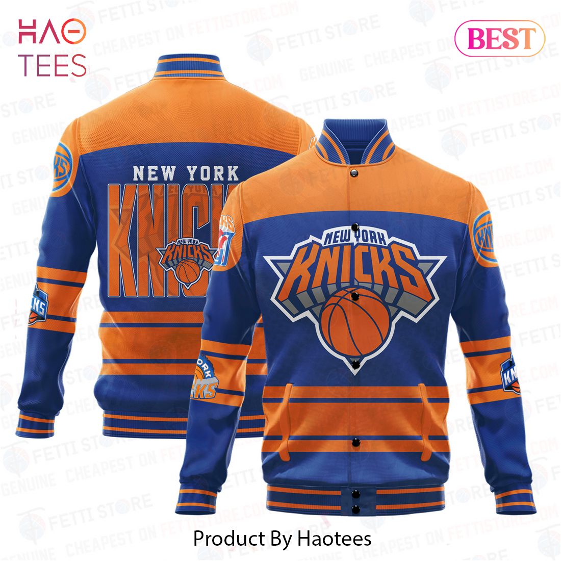 [BEST] New York Knicks National Basketball Association Varsity Jacket
