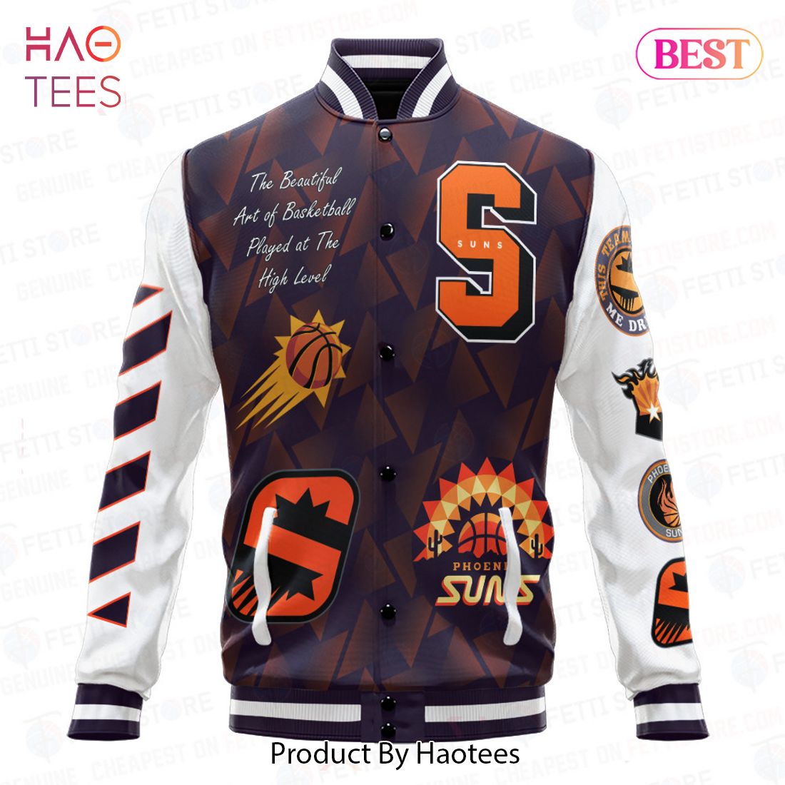 BEST Phoenix Suns National Basketball Association Varsity Jacket BEST Phoenix Suns National Basketball Association Varsity Jacket