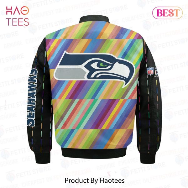 BEST Seattle SeahawksNational Football League AOP Bomber Jacket