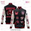 BEST Texas Rangers MLB Camo Pattern Varsity Jacket