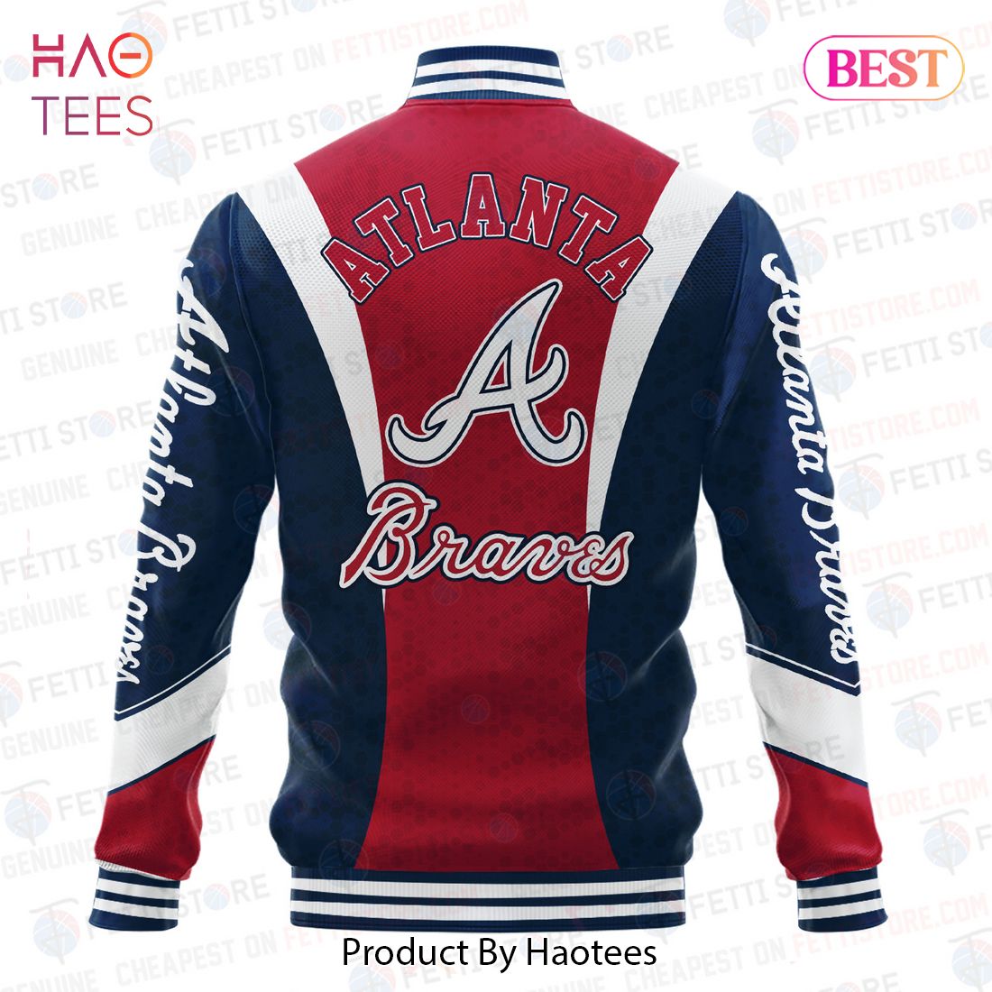 HOT Atlanta Braves American League Baseball Varsity Jacket HOT Atlanta Braves American League Baseball Varsity Jacket