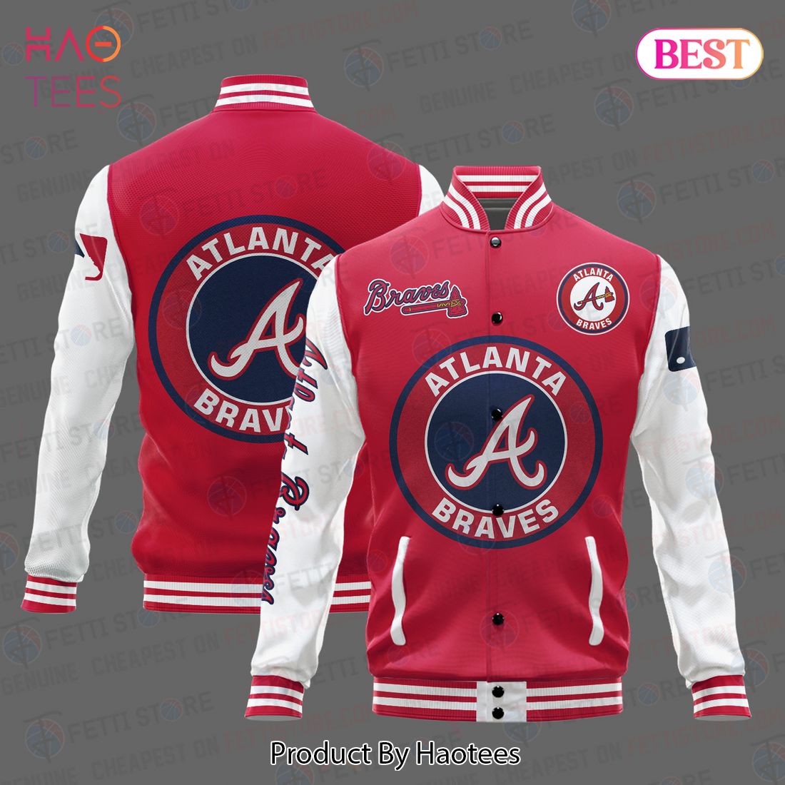 HOT Atlanta Braves Major League Baseball AOP Varsity Jacket