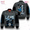 HOT Detroit Lions Classic Pattern NFL 3D Bomber Jacket