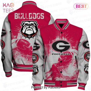HOT Georgia Bulldogs NCAA Division I Football Varsity Jacket