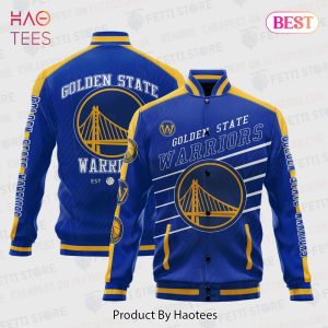 HOT Golden State Warriors National Basketball Association Varsity Jacket