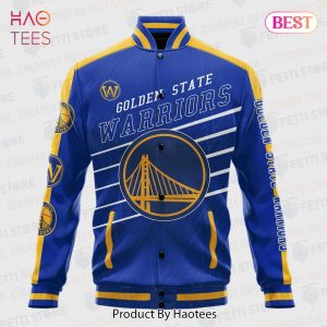 HOT Golden State Warriors National Basketball Association Varsity Jacket