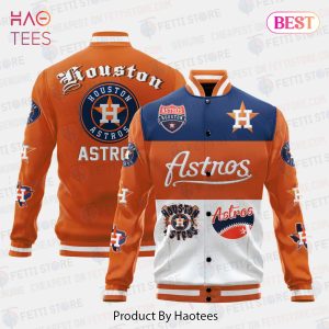 HOT Houston Astros Symbol Vintage Design Varsity Jacket
