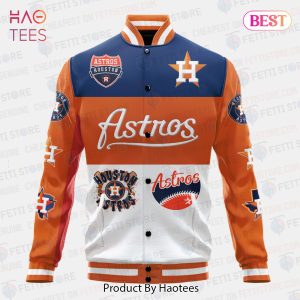 HOT Houston Astros Symbol Vintage Design Varsity Jacket