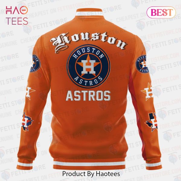 HOT Houston Astros Symbol Vintage Design Varsity Jacket