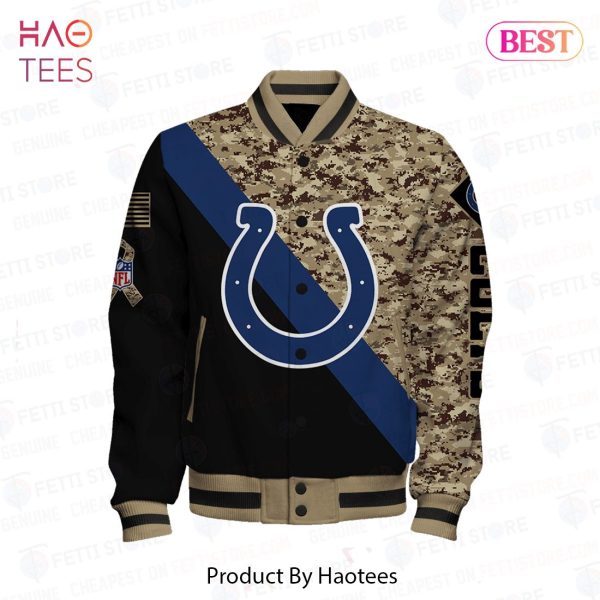 HOT Indianapolis Colts National Football League AOP Varsity Jacket