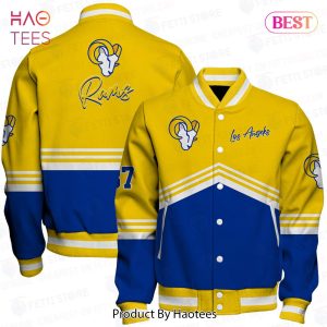 HOT Los Angeles Rams National Football League AOP Varsity Jacket