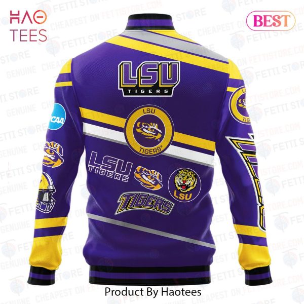 HOT LSU Tigers NCAA Division I Football Varsity Jacket