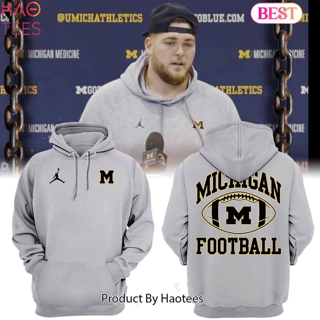 HOT Michigan Vs Everybody Hoodie Wolverines Football Michigan Wolverines Hoodie