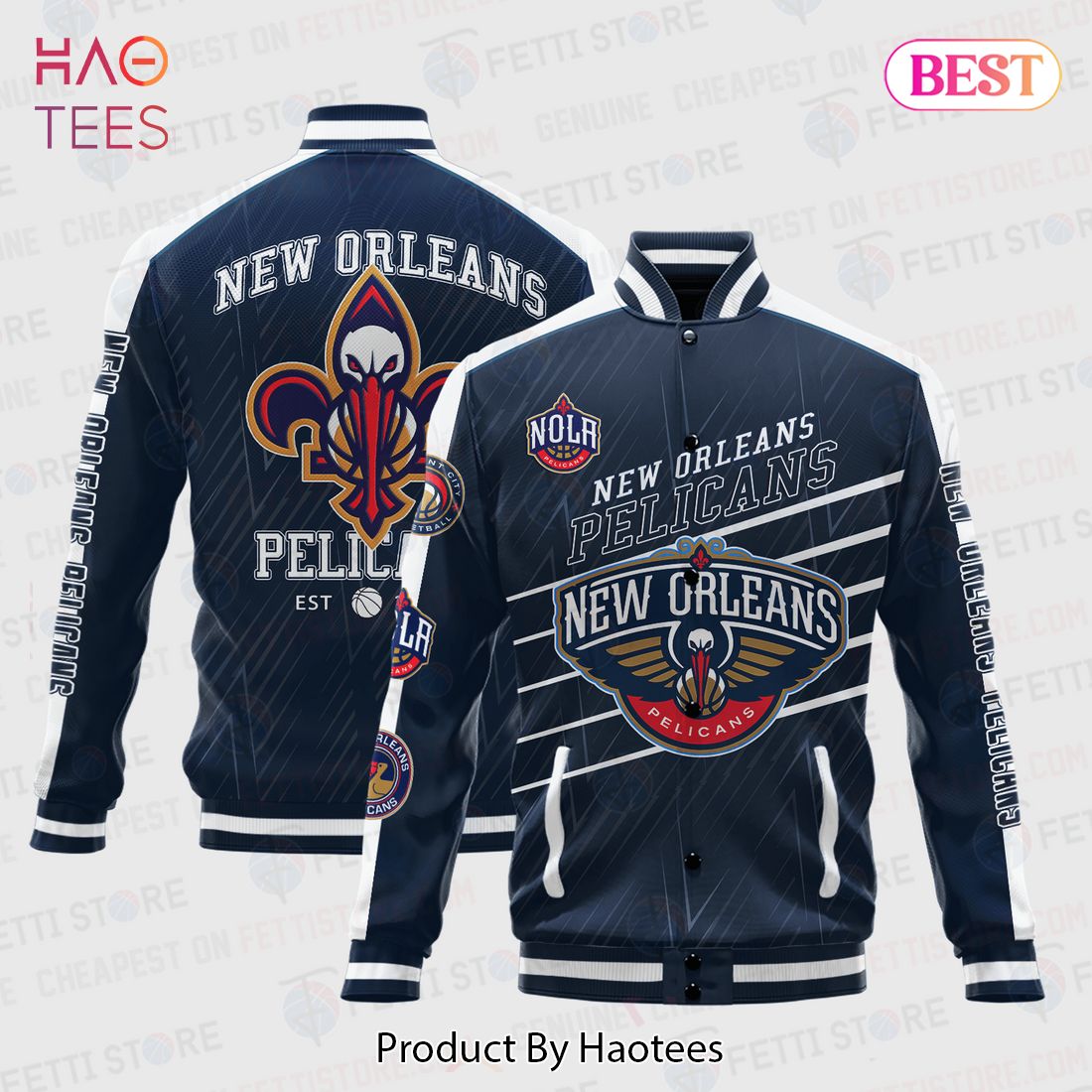 HOT New Orleans Pelicans National Basketball Association Varsity Jacket