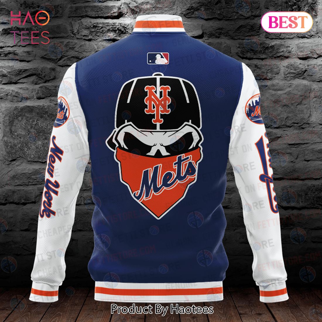 HOT New York Mets Major League Baseball AOP Varsity Jacket HOT New York Mets Major League Baseball AOP Varsity Jacket