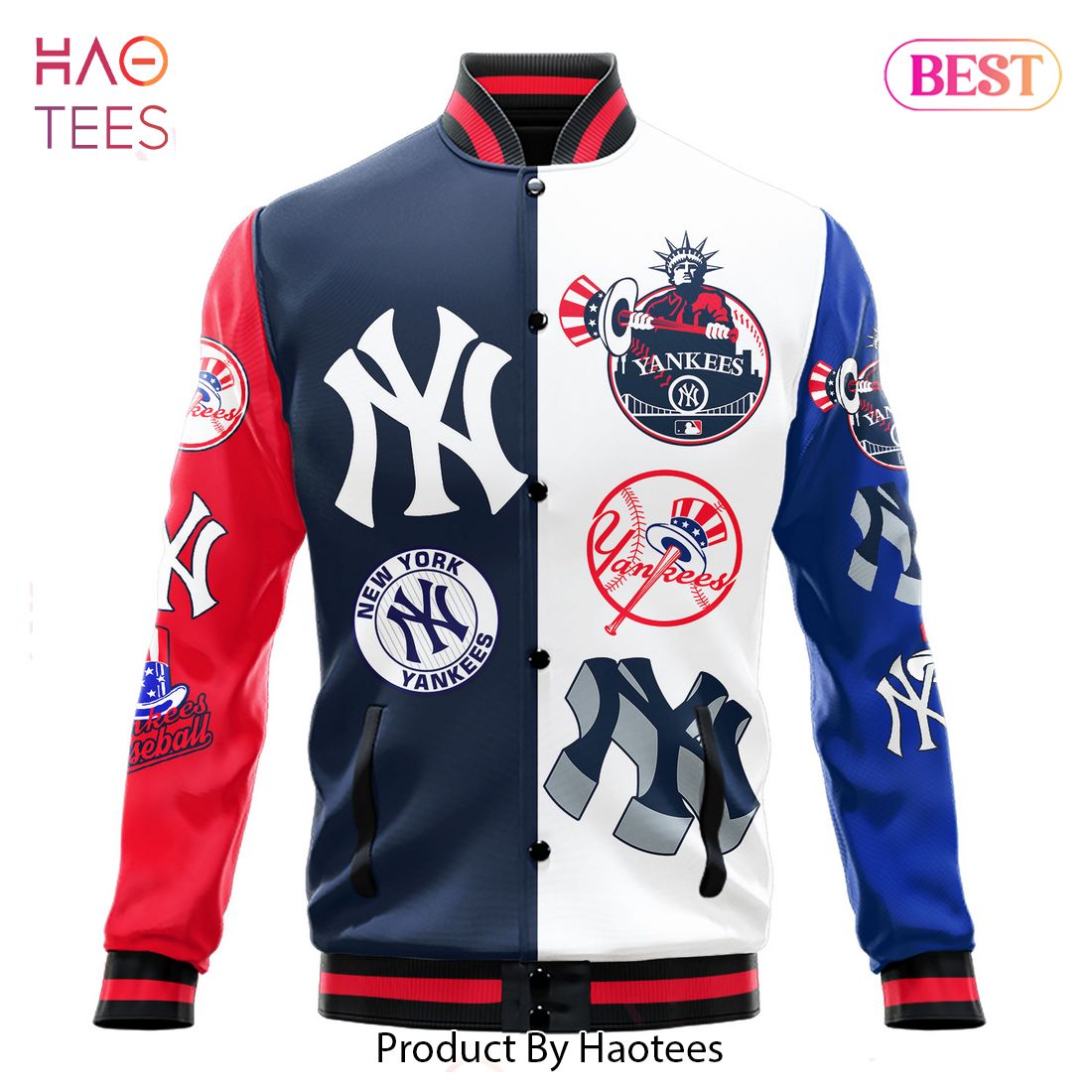HOT New York Yankees Major League Baseball Varsity Jacket HOT New York Yankees Major League Baseball Varsity Jacket