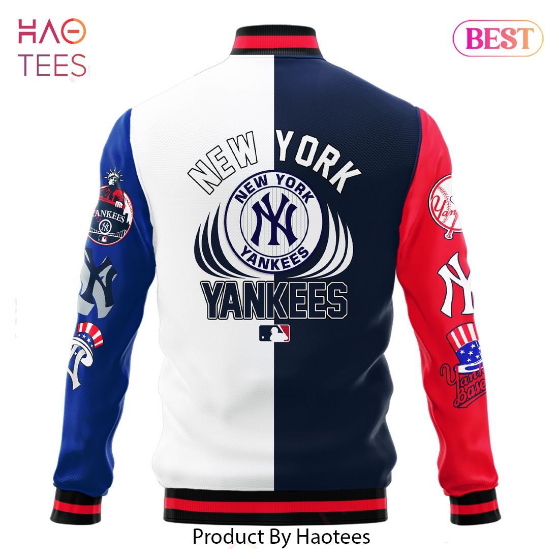 HOT New York Yankees Major League Baseball Varsity Jacket HOT New York Yankees Major League Baseball Varsity Jacket