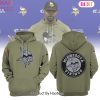 HOT NFL Minnesota Vikings New Black Hoodie