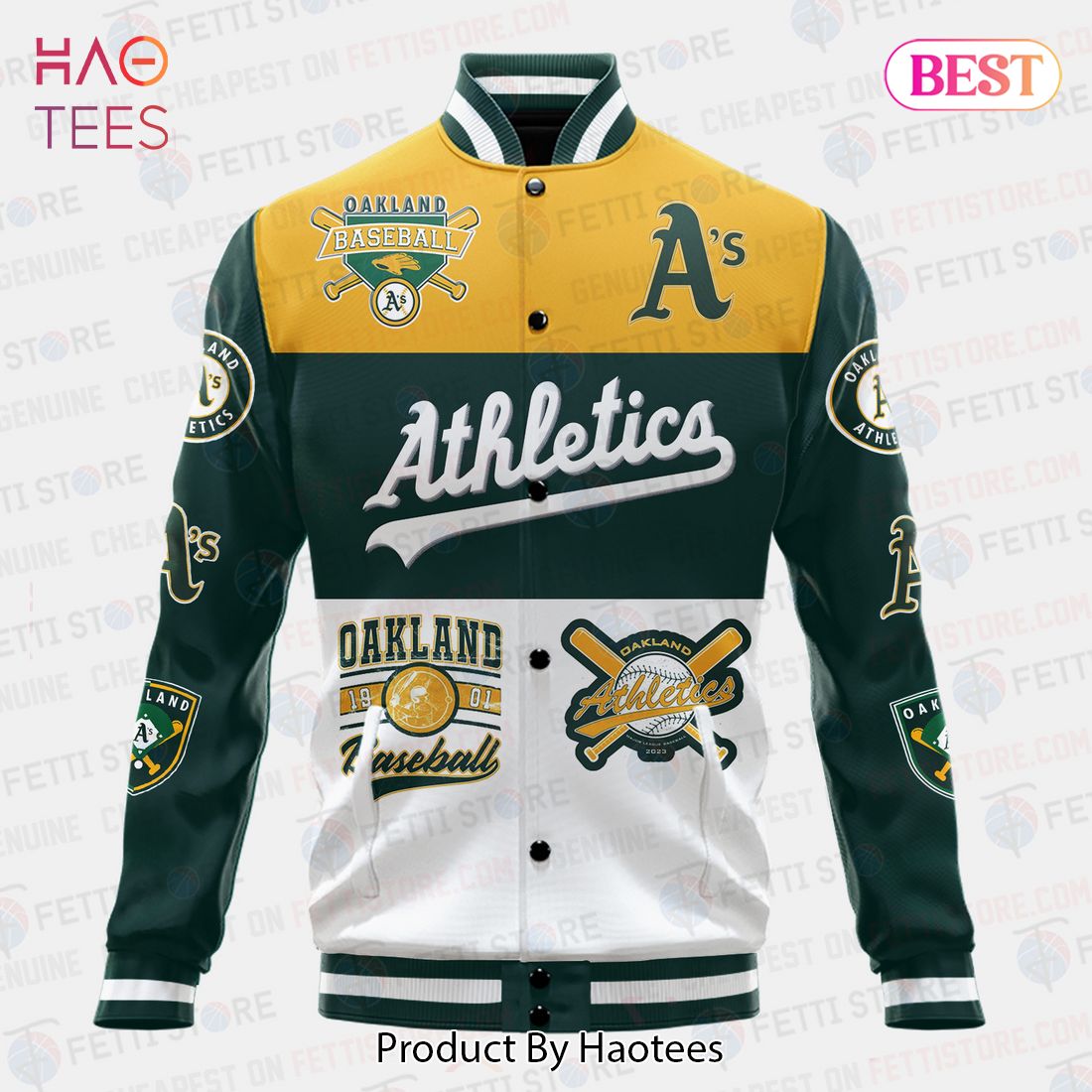 HOT Oakland Athletics Symbol Vintage Design Varsity Jacket HOT Oakland Athletics Symbol Vintage Design Varsity Jacket