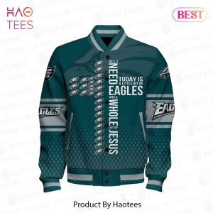 HOT Philadelphia Eagles National Football League AOP Varsity Jacket