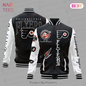 HOT Philadelphia Flyers National Hockey League Varsity Jacket