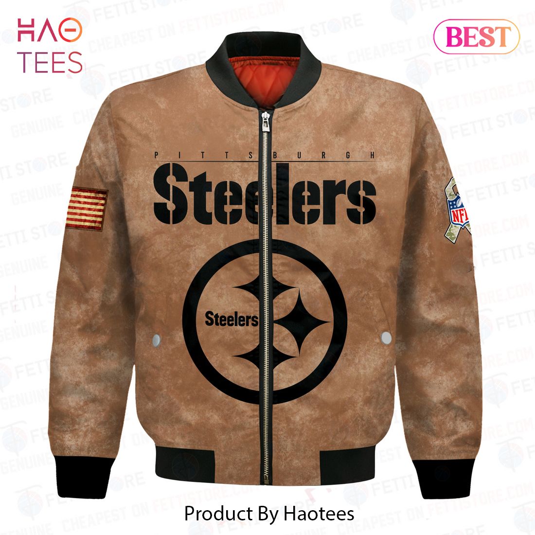 HOT Pittsburgh SteelersNational Football League 2023 Unisex AOP Bomber Jacket HOT Pittsburgh SteelersNational Football League 2023 Unisex AOP Bomber Jacket