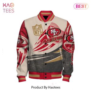 HOT San Francisco 49ers National Football League Customized AOP Varsity Jacket