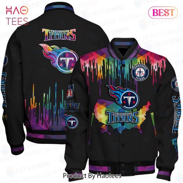 HOT Tennessee Titans National Football League AOP Varsity Jacket
