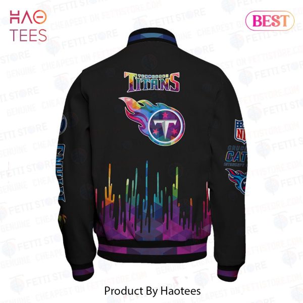HOT Tennessee Titans National Football League AOP Varsity Jacket