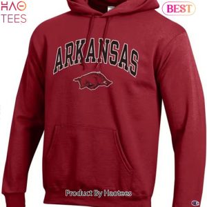 HOT TREND Arkansas Razorback Football Red Hoodie