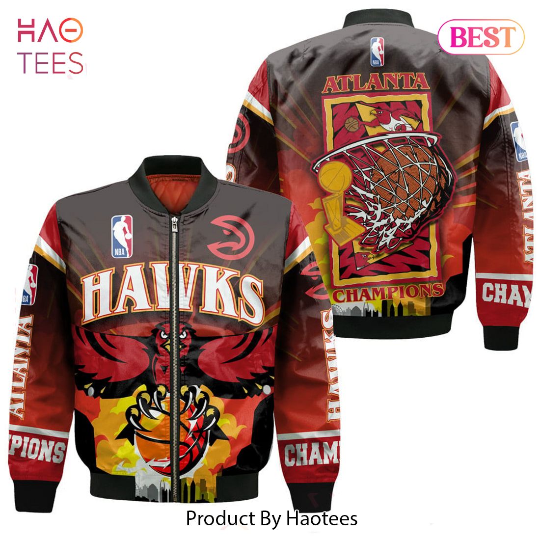 HOT TREND Atlanta HawksNational Basketball Association 2023 Unisex 3D Bomber Jacket HOT TREND Atlanta HawksNational Basketball Association 2023 Unisex 3D Bomber Jacket