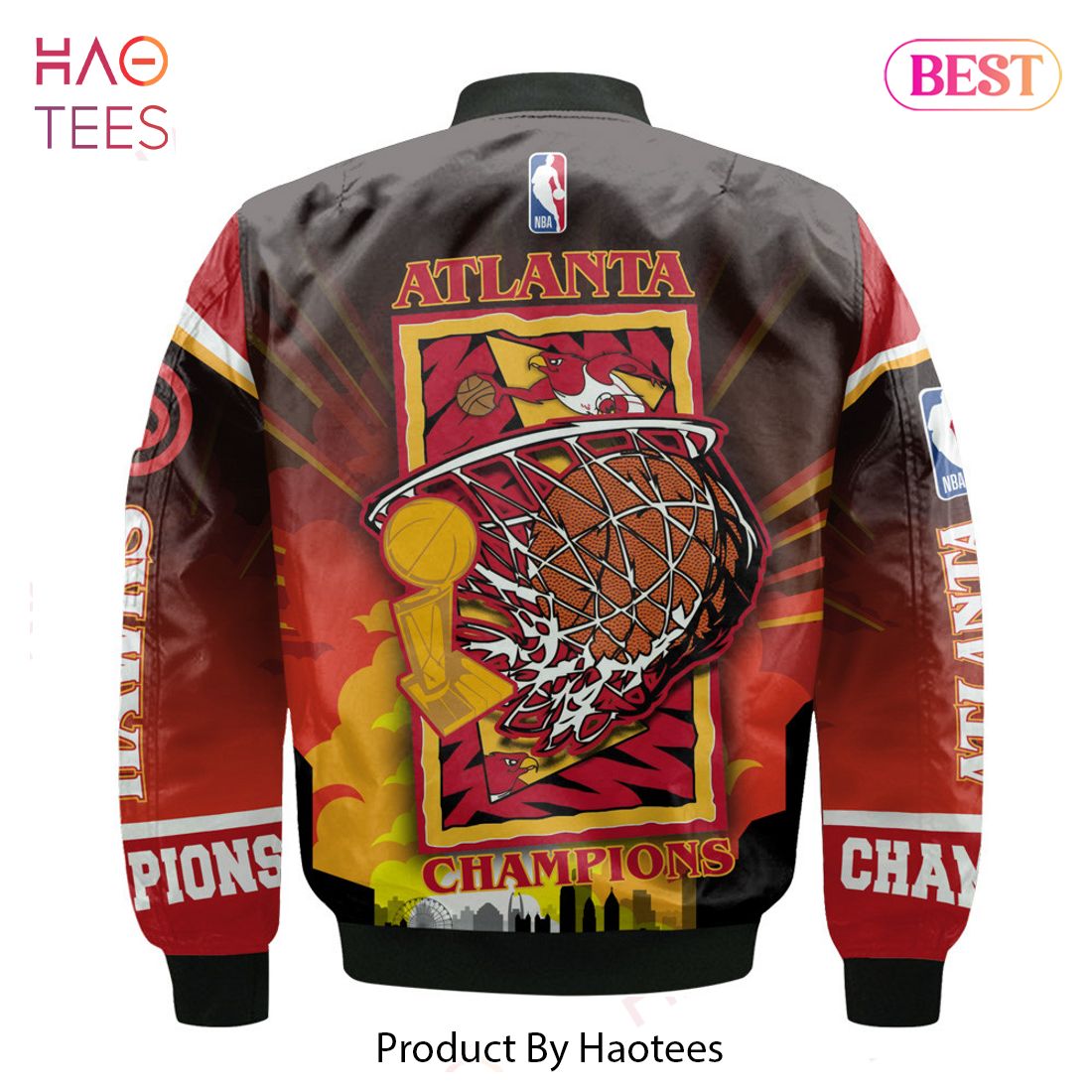 HOT TREND Atlanta HawksNational Basketball Association 2023 Unisex 3D Bomber Jacket HOT TREND Atlanta HawksNational Basketball Association 2023 Unisex 3D Bomber Jacket