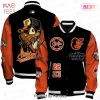 HOT TREND Baltimore Oriole Major League Baseball AOP Varsity Jacket