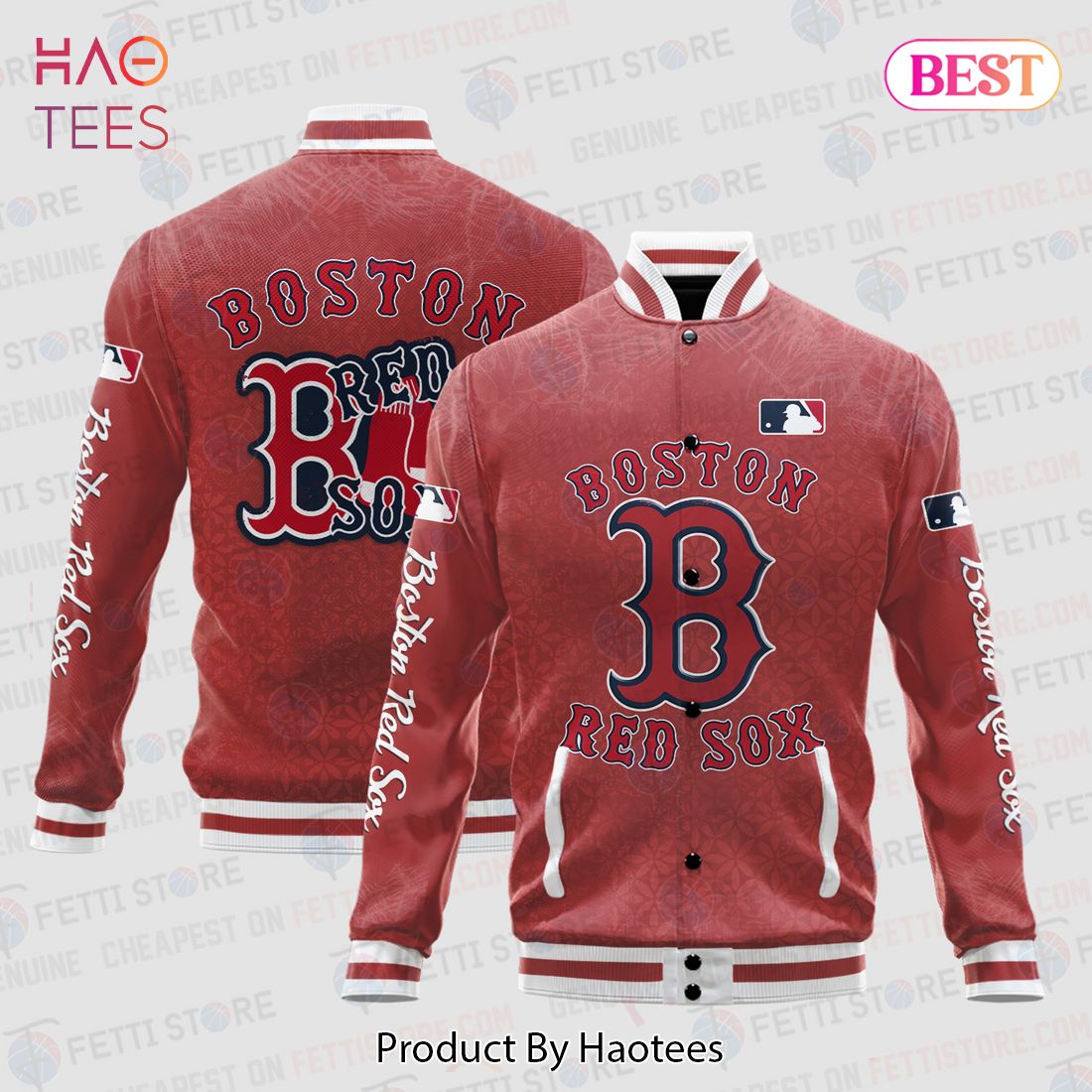 HOT TREND Boston Red Sox Major League Baseball AOP Varsity Jacket