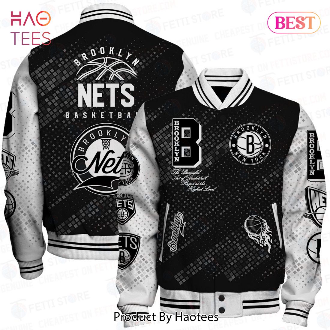 HOT TREND Brooklyn Nets National Basketball Association Varsity Jacket