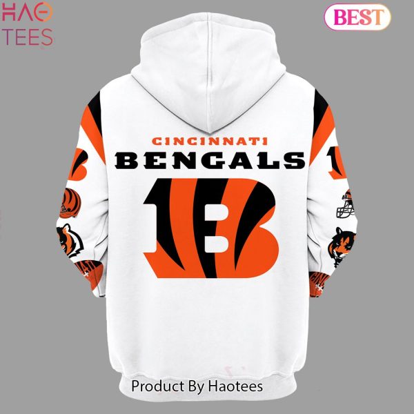 HOT TREND Cincinnati Bengals Special White Hoodie
