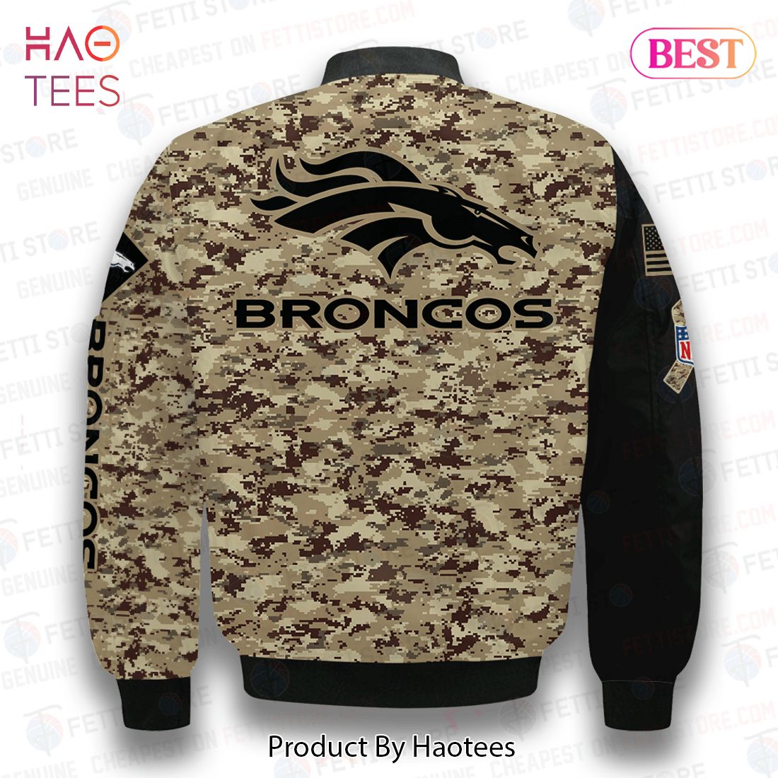 HOT TREND Denver BroncosNational Football League AOP Bomber Jacket HOT TREND Denver BroncosNational Football League AOP Bomber Jacket