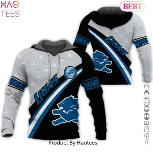 HOT TREND Detroit Lions  All Over Printed Clothes Hoodie