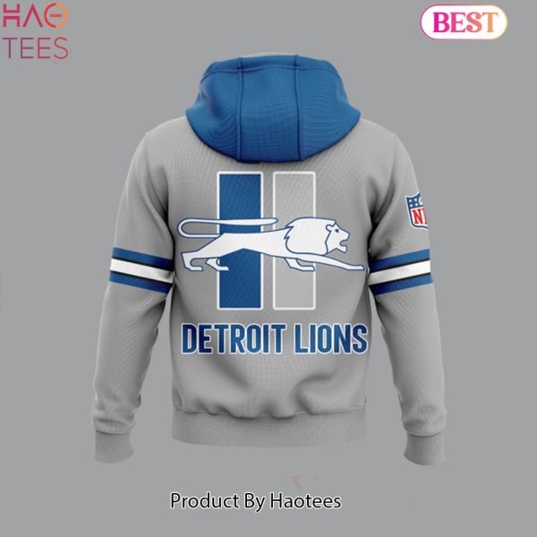 HOT TREND Detroit Lions Limited Edition Throwback Hoodie