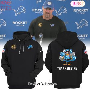 HOT TREND Detroit Lions Thanksgiving Hoodie Limited Edition