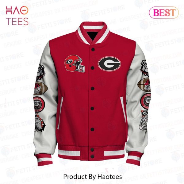 HOT TREND Georgia Bulldogs NCAA Football Varsity Jacket