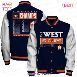 HOT TREND Houston Astros The West Is Ours Champions AOP Varsity Jacket