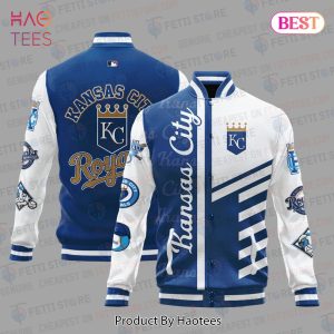 HOT TREND Kansas City Royals American League Baseball Varsity Jacket