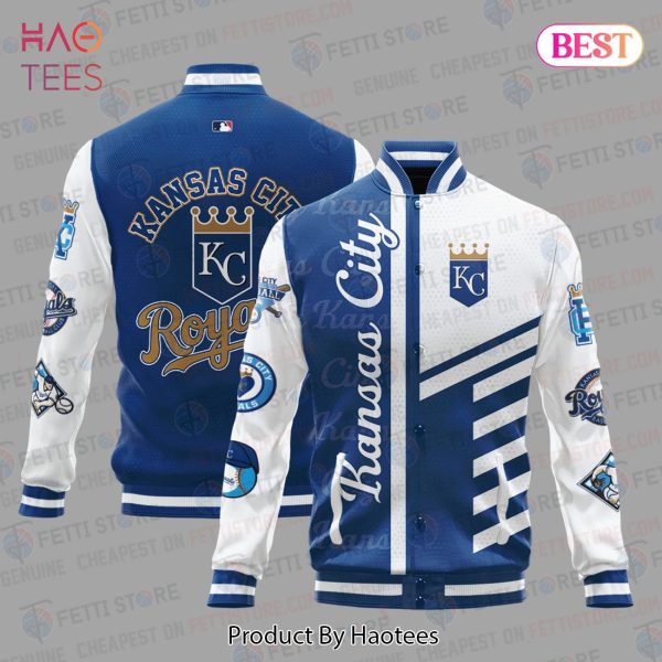 HOT TREND Kansas City Royals American League Baseball Varsity Jacket