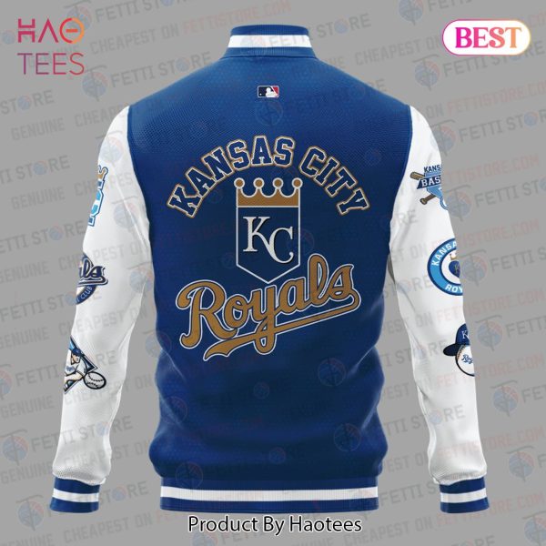 HOT TREND Kansas City Royals American League Baseball Varsity Jacket